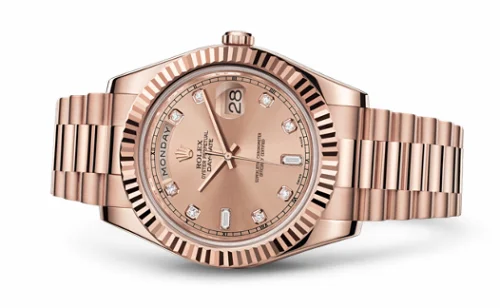 Rolex Day-Date II Everose Pink Diamonds 218235 -0008